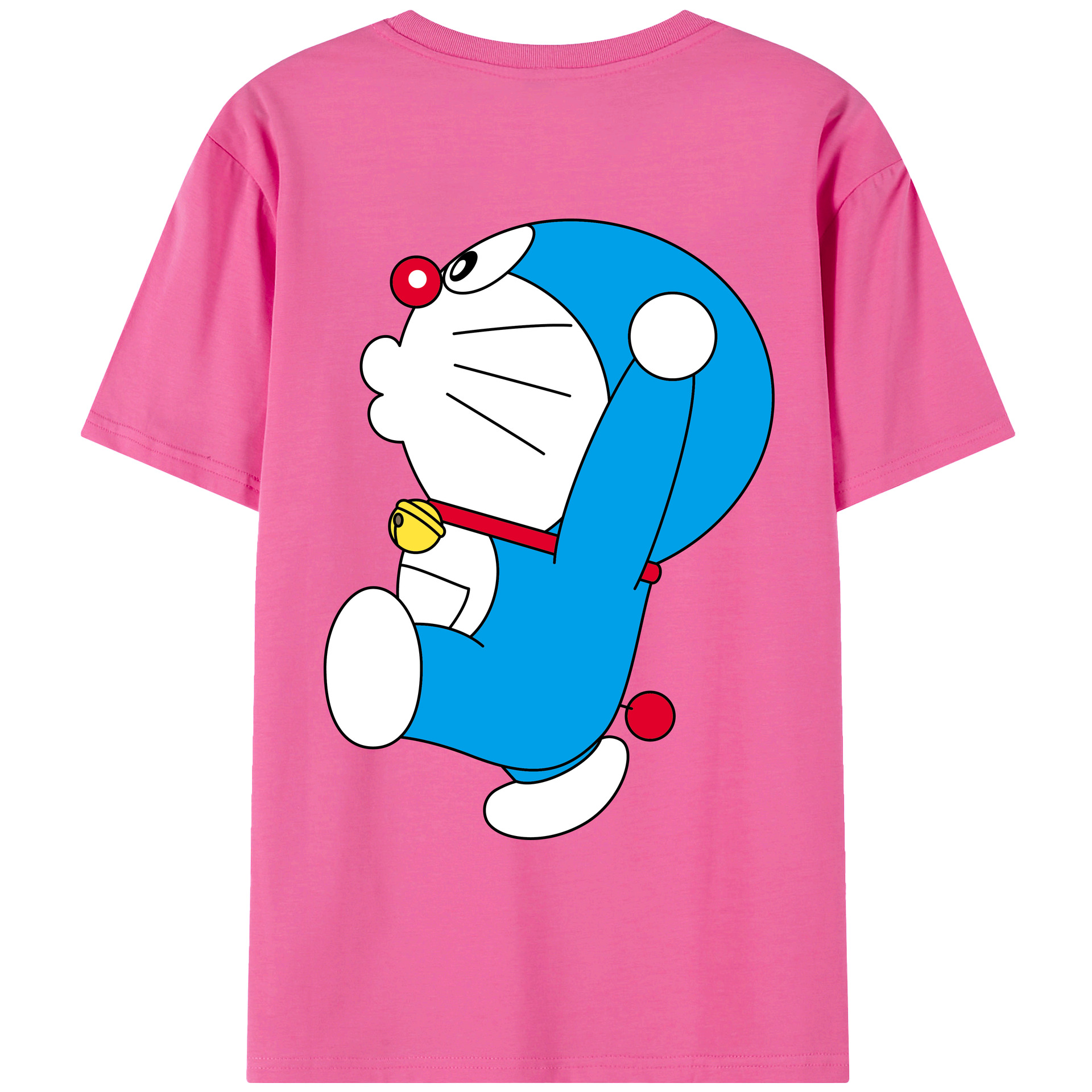 （画像用） ドラえもん Doraemon レディース半袖Tシャツ(バックプリント)